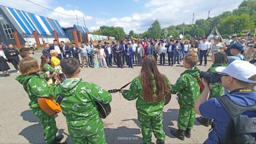 На юбилейный Сабантуй в Заинский район приехали почетные гости
