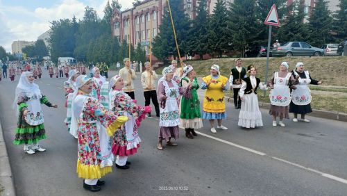 На юбилейный Сабантуй в Заинский район приехали почетные гости