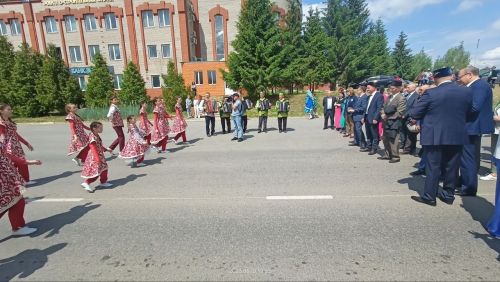 На юбилейный Сабантуй в Заинский район приехали почетные гости