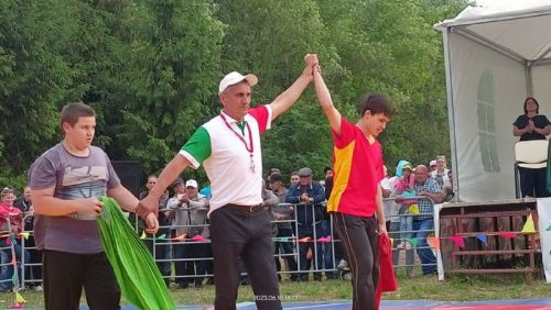 В Заинске назван абсолютный батыр Сабантуя
