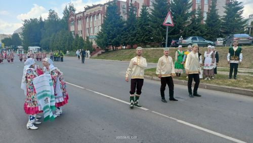 На юбилейный Сабантуй в Заинский район приехали почетные гости