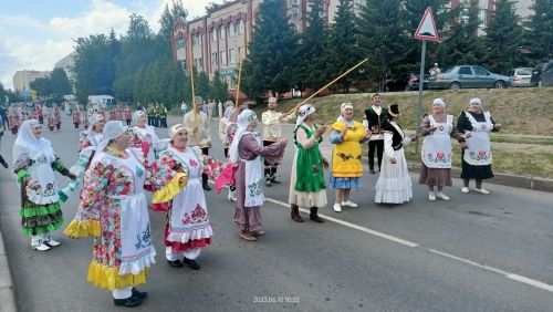 На юбилейный Сабантуй в Заинский район приехали почетные гости