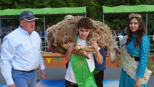 В Заинске назван абсолютный батыр Сабантуя