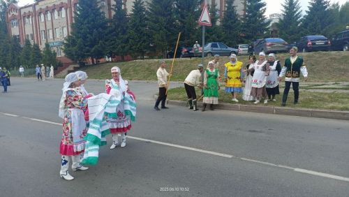 На юбилейный Сабантуй в Заинский район приехали почетные гости