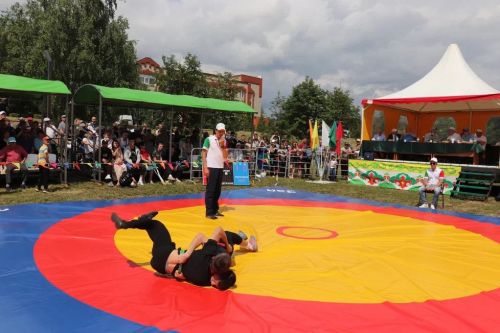 В Заинске назван абсолютный батыр Сабантуя