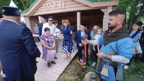 На юбилейный Сабантуй в Заинский район приехали почетные гости