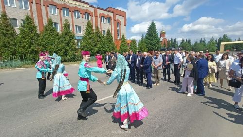 На юбилейный Сабантуй в Заинский район приехали почетные гости