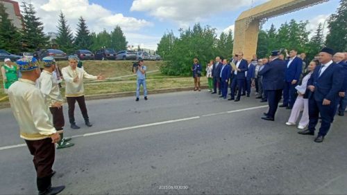На юбилейный Сабантуй в Заинский район приехали почетные гости