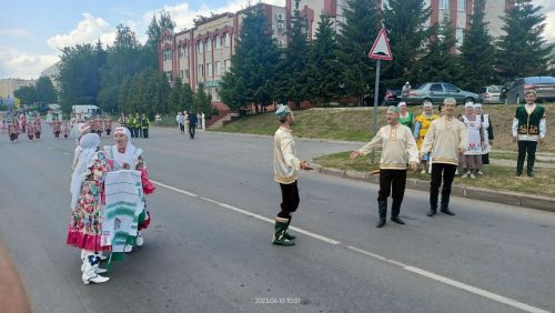 На юбилейный Сабантуй в Заинский район приехали почетные гости