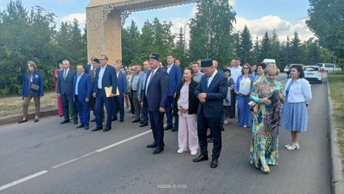 На юбилейный Сабантуй в Заинский район приехали почетные гости