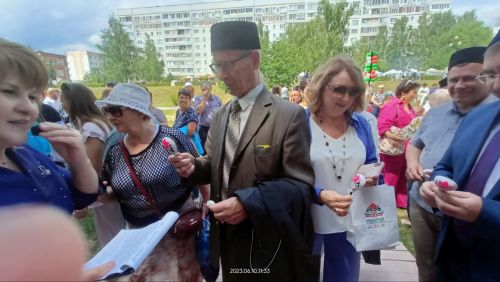 На юбилейный Сабантуй в Заинский район приехали почетные гости