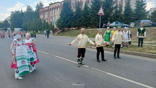 На юбилейный Сабантуй в Заинский район приехали почетные гости