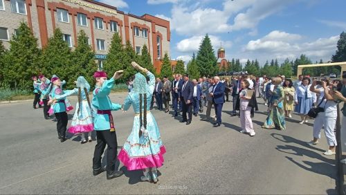 На юбилейный Сабантуй в Заинский район приехали почетные гости