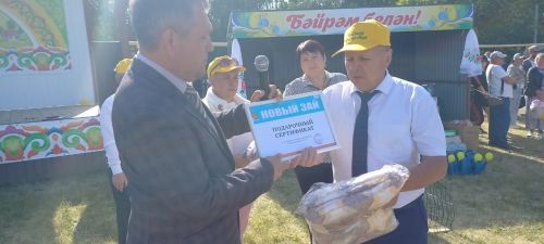 Кому достались косилка, баран и подарочный сертификат на Багряжском Сабантуе