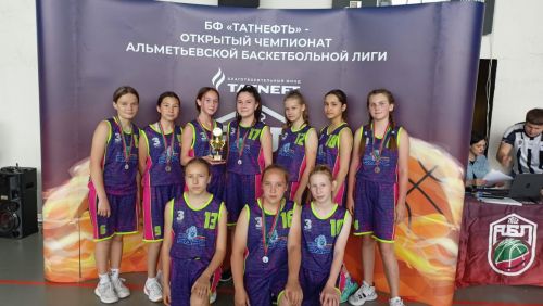 Заинские баскетболистки стали призерами Лиги Татарстана