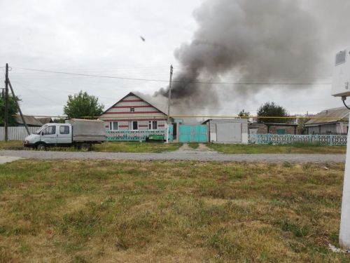 В Заинском районе сгорел частный дом пенсионерки