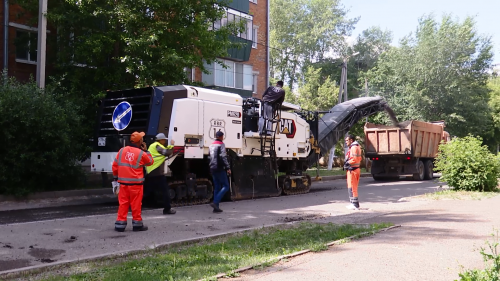 В Заинске продолжается ремонт дорог