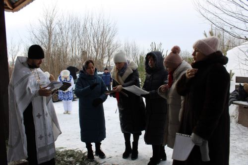 Заинцы окунулись в крещенскую воду на роднике «Святой ключ»