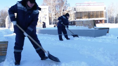 Все на снег!