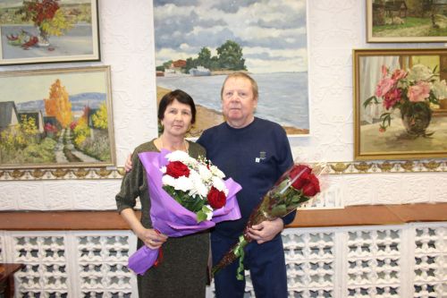 Заинский художник Сергей Цыганов отметил 65-летний юбилей