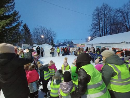 В Заинске родители привлекли внимание к детской дорожной безопасности