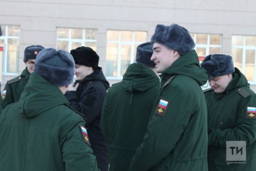В Заинском районе начался осенний призыв на срочную службу в армию