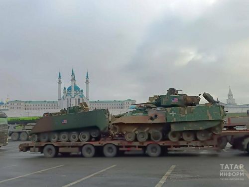 В Татарстан доставили выставку трофейной техники НАТО