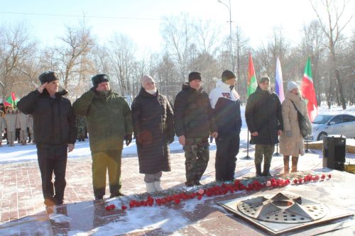 В Заинске отметили День вывода войск из Афганистана