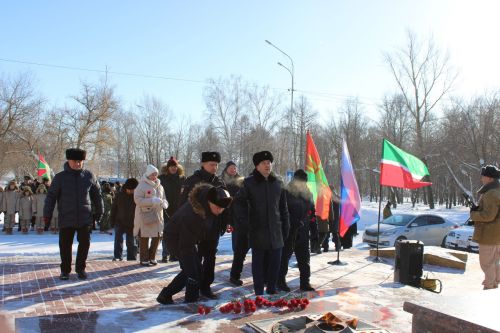 В Заинске отметили День вывода войск из Афганистана