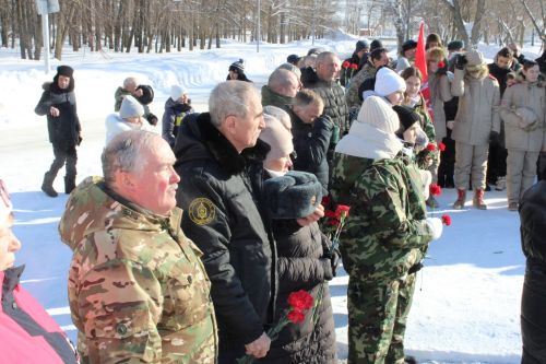 В Заинске отметили День вывода войск из Афганистана