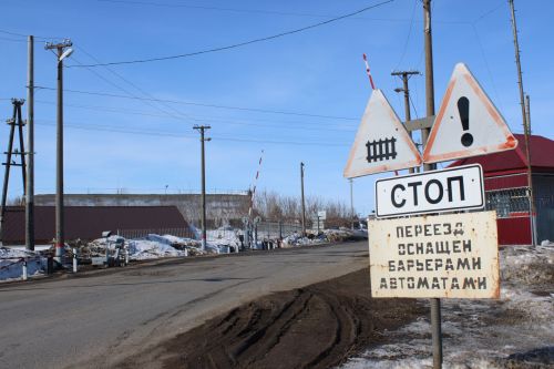 В Заинске на железнодорожном переезде прошел «День безопасности»