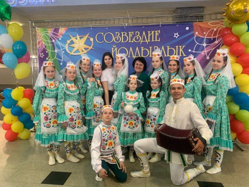 Вокально-хореографический ансамбль «Мирас» из Заинска занял первое место в «Созвездие-Йолдызлык 2024»