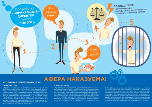 УФНС России по Республике Татарстан напоминает об опасности номинального руководства компаниями