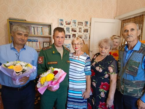 Заинская участница Великой Отечественной войны отмечает день рождения