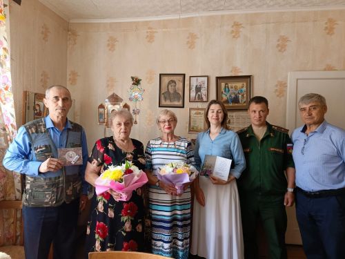 Заинская участница Великой Отечественной войны отмечает день рождения