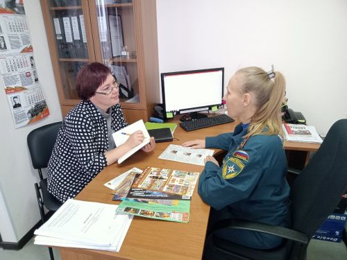 В Заинске напомнили жителям о правилах пожарной безопасности в осенне-зимний период