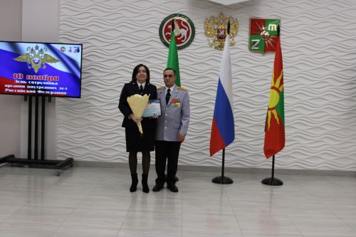 Служба во имя безопасности: в Заинске торжественно отметили День сотрудников органов внутренних дел