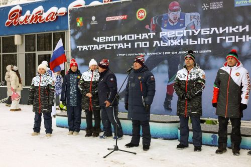 В Заинском районе стартовал первый тур Чемпионата Республики Татарстан по лыжным гонкам