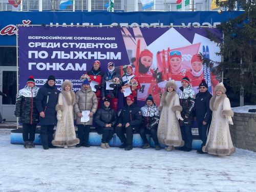 Всероссийские соревнования по лыжным гонкам среди студентов проходят в Заинске