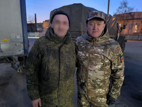 Глава района сопроводил 59-й гуманитарный конвой на линию фронта