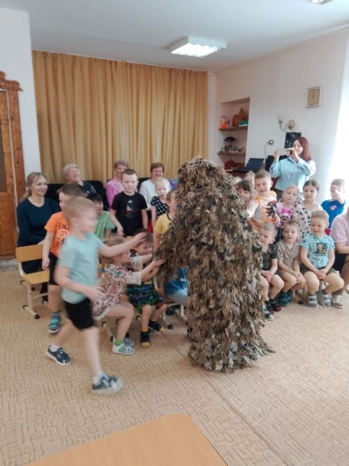 Волонтеры пришли в гости к малышам в Заинске