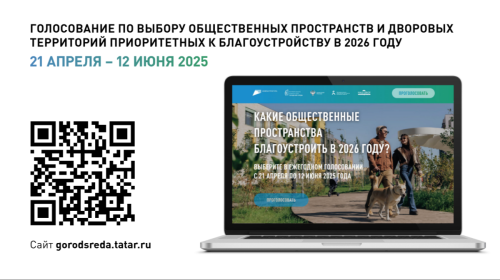 Жители Татарстана выбирают объекты для благоустройства в 2025 году