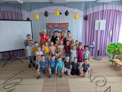 Сотрудники Заинской ГРЭС рассказали дошколятам, откуда берется электричество