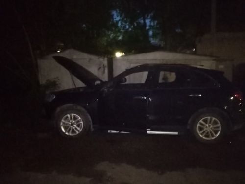 В Заинске сгорел автомобиль