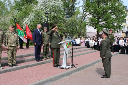 В преддверии 80-летия Великой Победы 80 заинских школьников вступили в ряды «Юнармии»
