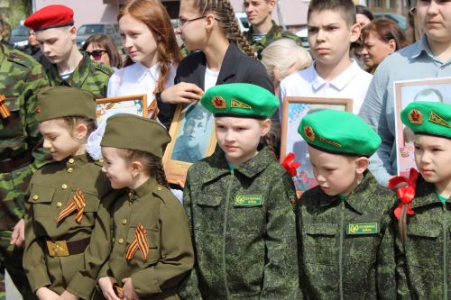В преддверии 80-летия Великой Победы 80 заинских школьников вступили в ряды «Юнармии»