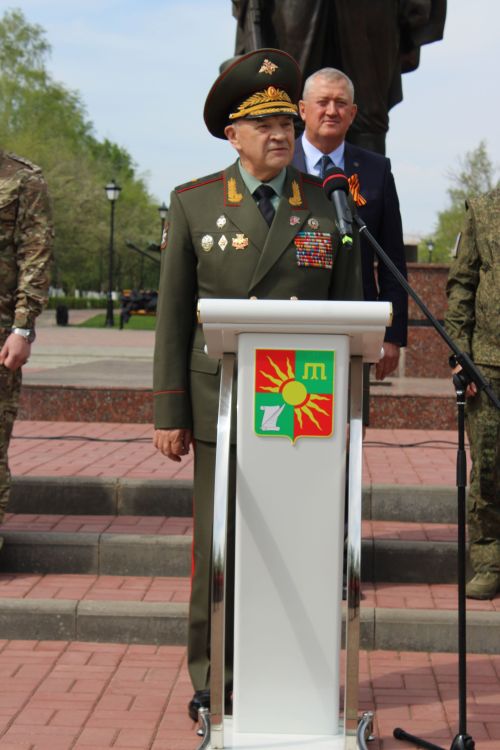В преддверии 80-летия Великой Победы 80 заинских школьников вступили в ряды «Юнармии»