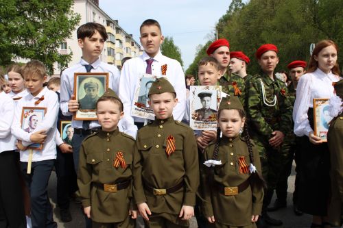 В преддверии 80-летия Великой Победы 80 заинских школьников вступили в ряды «Юнармии»