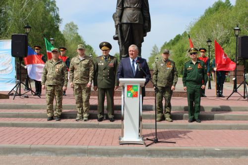 В преддверии 80-летия Великой Победы 80 заинских школьников вступили в ряды «Юнармии»