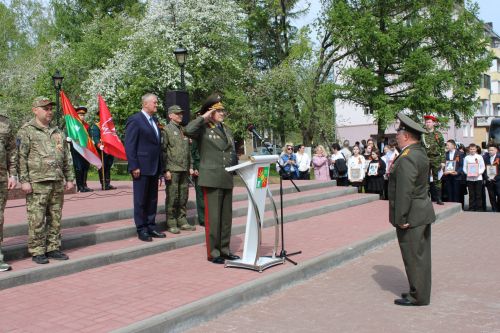 В преддверии 80-летия Великой Победы 80 заинских школьников вступили в ряды «Юнармии»